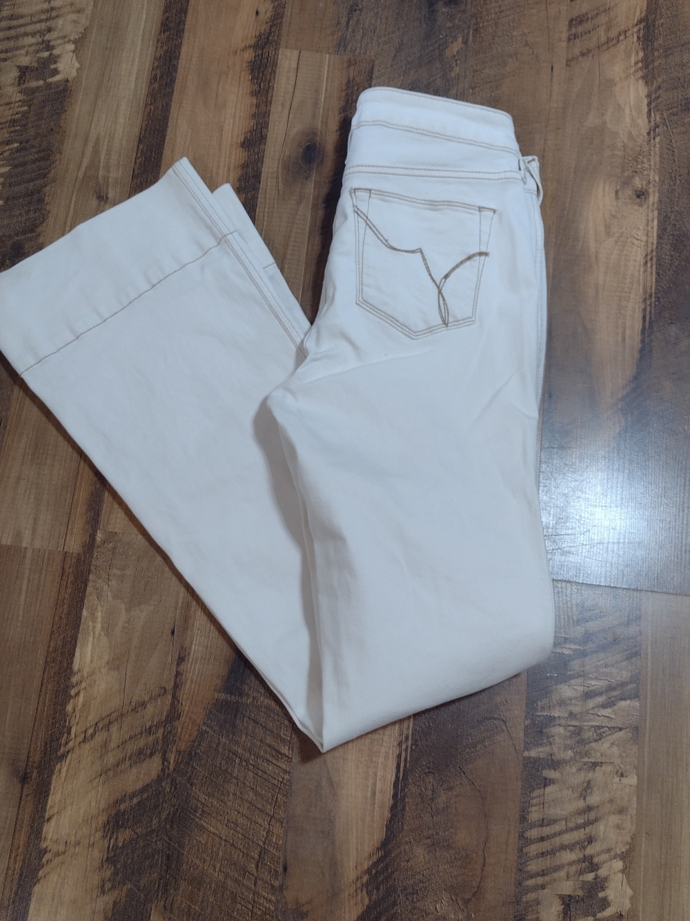 Ariat White Women's Jeans with Contrast Stitching Size 29 Long